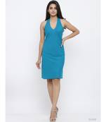 Womens Cotton One Piece Western Dress Firozi