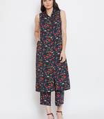 Women Printed Kurta Pant Set