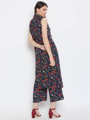 Women Printed Kurta Pant Set 3