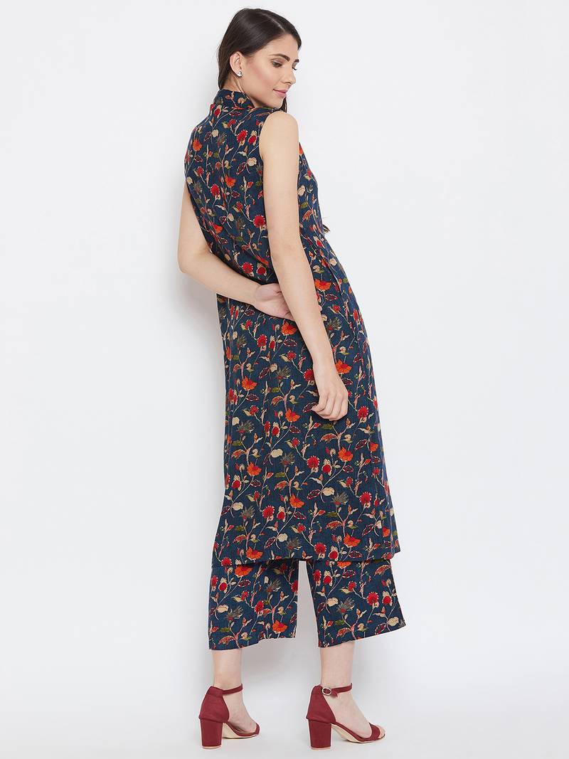 Women Printed Kurta Pant Set