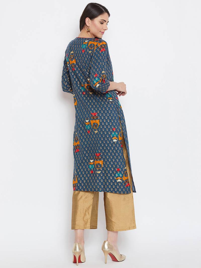 Women Printed Kurta Pant Set