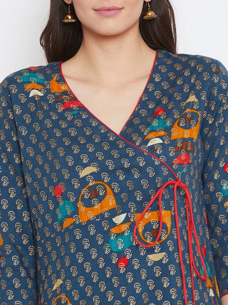 Women Printed Kurta Pant Set