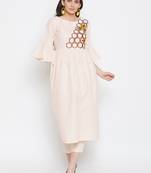 Women Embroidered Kurta Pant Set