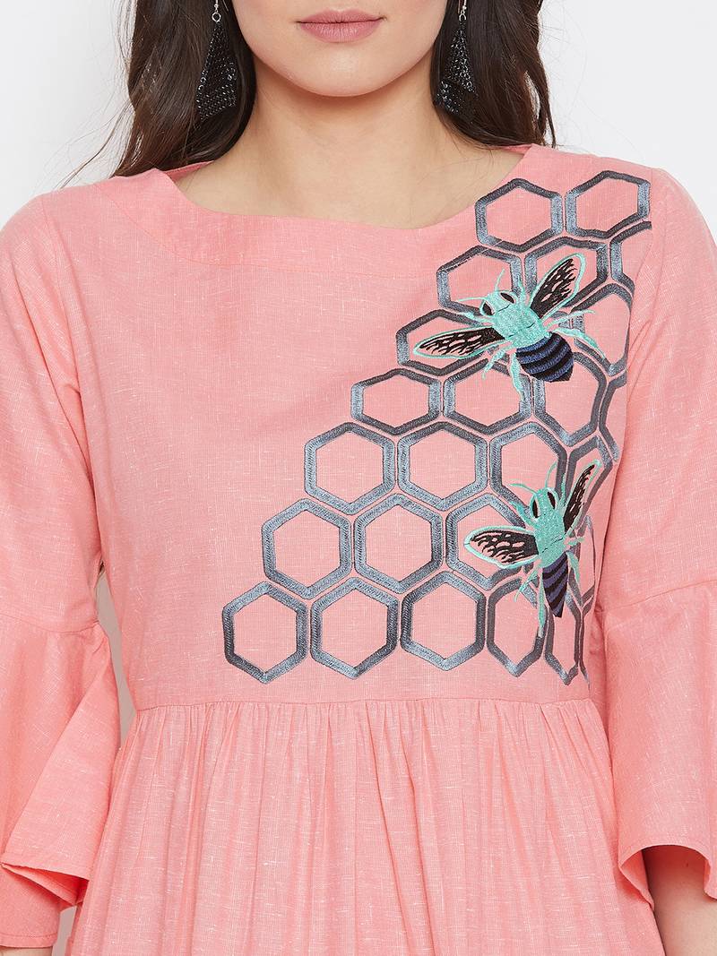 Women Embroidered Kurta Pant Set