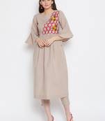 Women Embroidered Kurta Pant Set