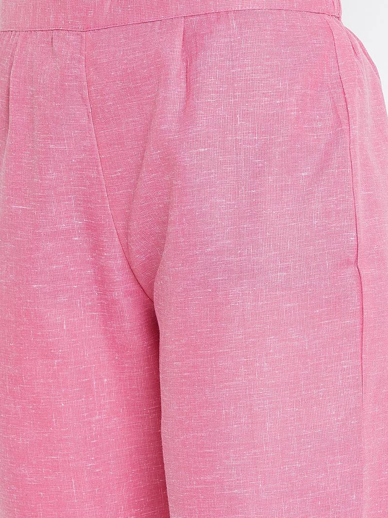 Women Embroidered Kurta Pant Set