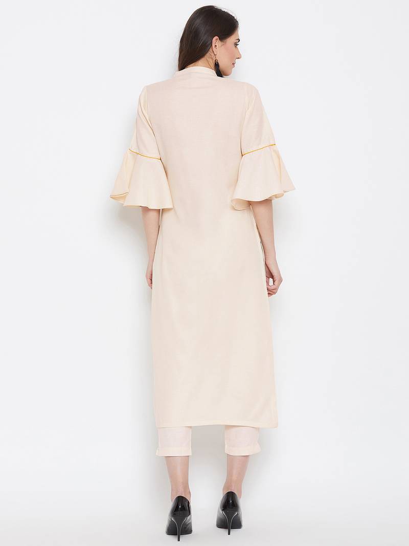 Women Embroidered Kurta Pant Set