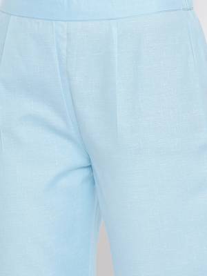 Women Embroidered Kurta Pant Set 5