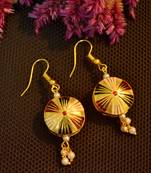 Designer Meenakari Work Dangler Drop Earrings
