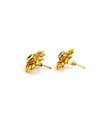 antique Gold Plated Alloy Earrings 4
