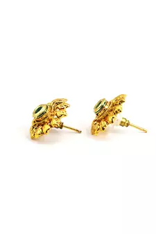 antique Gold Plated Alloy Earrings