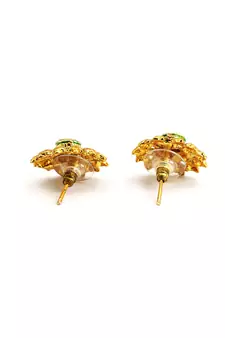 antique Gold Plated Alloy Earrings