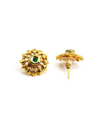 antique Gold Plated Alloy Earrings 6