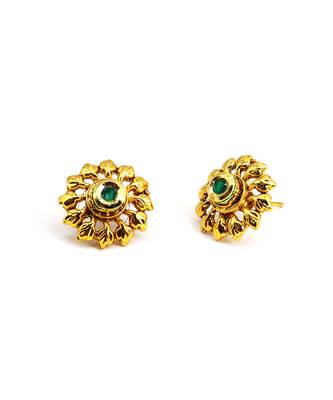antique Gold Plated Alloy Earrings 7