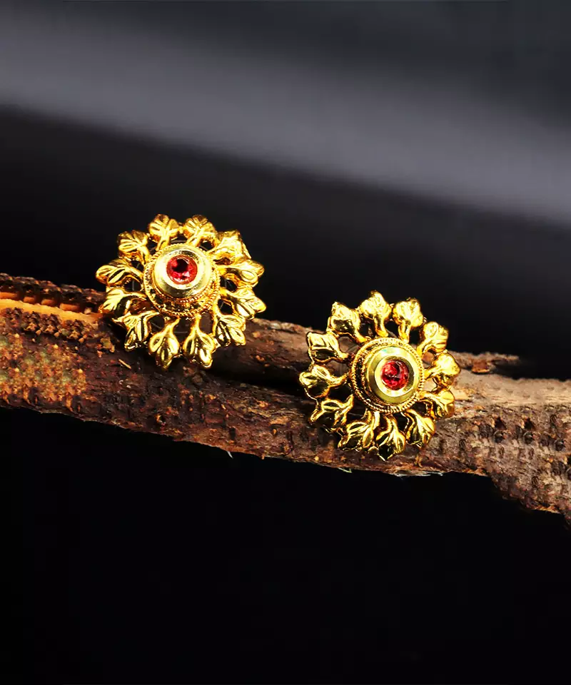 antique gold AlloyEarrings