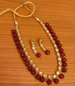 Red necklace-sets