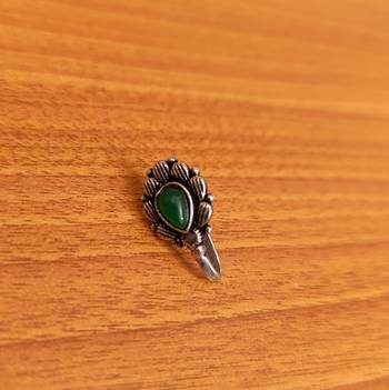 Green nose-ring 1