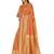 Mehrang Orange Woven Banarasi Silk Saree with Blouse