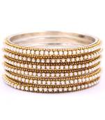 White bangles-and-bracelets