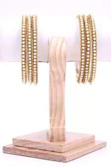 White bangles-and-bracelets