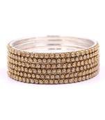 Gold bangles-and-bracelets