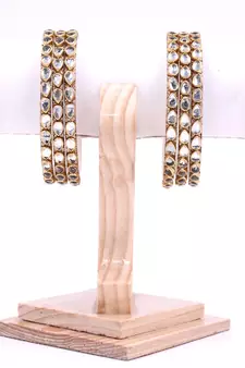 White bangles-and-bracelets