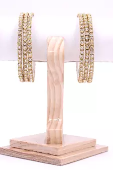 White bangles-and-bracelets