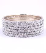Silver bangles-and-bracelets