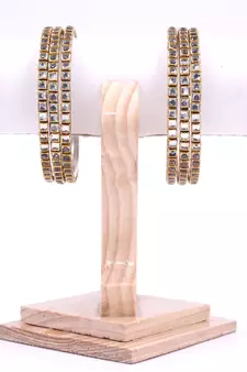 White bangles-and-bracelets