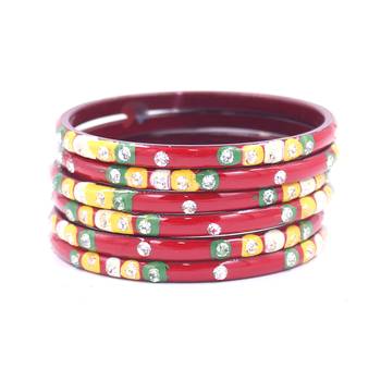 Red bangles-and-bracelets 1