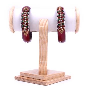 Maroon bangles-and-bracelets 2