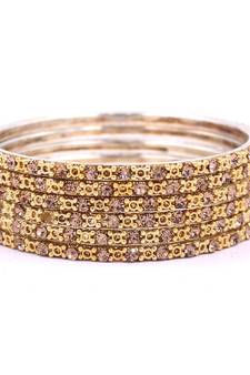Gold bangles-and-bracelets