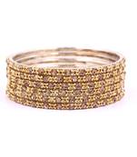Gold bangles-and-bracelets