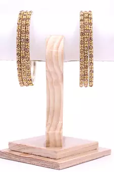 Gold bangles-and-bracelets