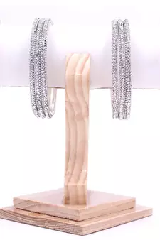 Silver bangles-and-bracelets