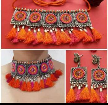 Pink crystal chokers 1