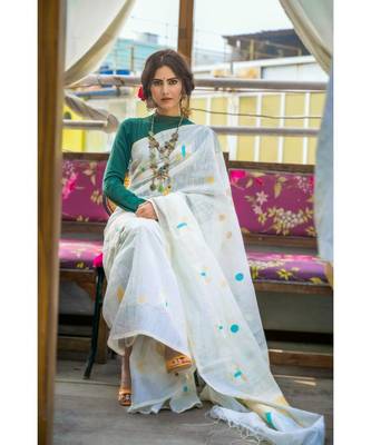 Parwaaz  Linen Silk Jamdani 3