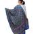 Hand embroidered kutch work designer multicolour dupatta