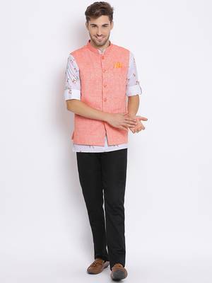3Pc Kurta Waistcoat Trouser 1