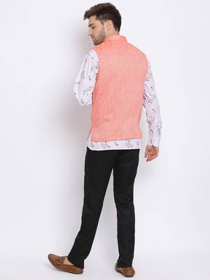 3Pc Kurta Waistcoat Trouser 4