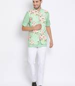 3Pc Kurta Waistcoat Trouser