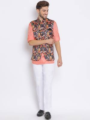 3Pc Kurta Waistcoat Trouser 1
