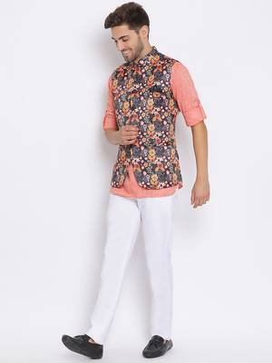 3Pc Kurta Waistcoat Trouser 2