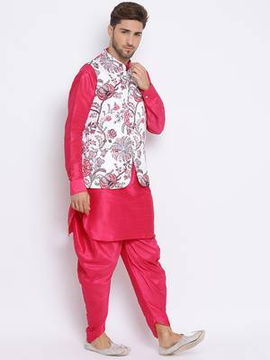 3Pc Kurta Harem and waistcoat 3