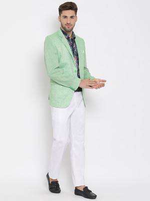 3 Pc Blazer Shirt and Trouser Set 3
