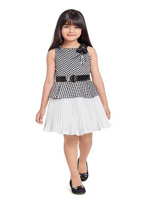 satin embroidered kids-frocks 1