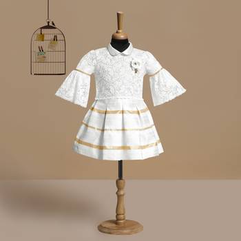 polyester plain kids-frocks 2