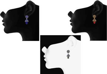 Blue earrings 2