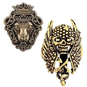 Gold brooch 1