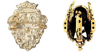 Gold brooch 3